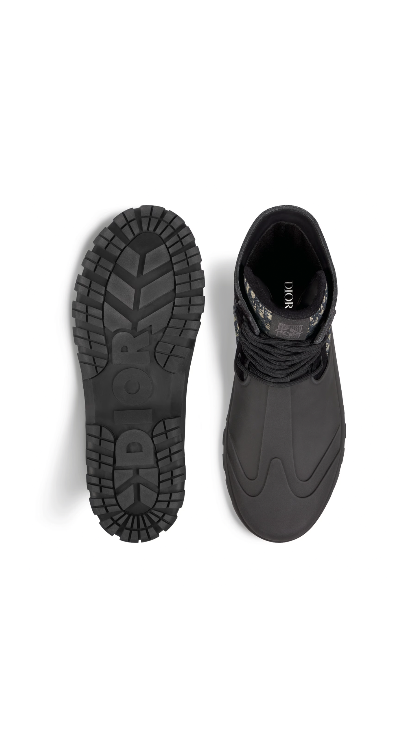 Dior Garden Lace-Up Boot - Black