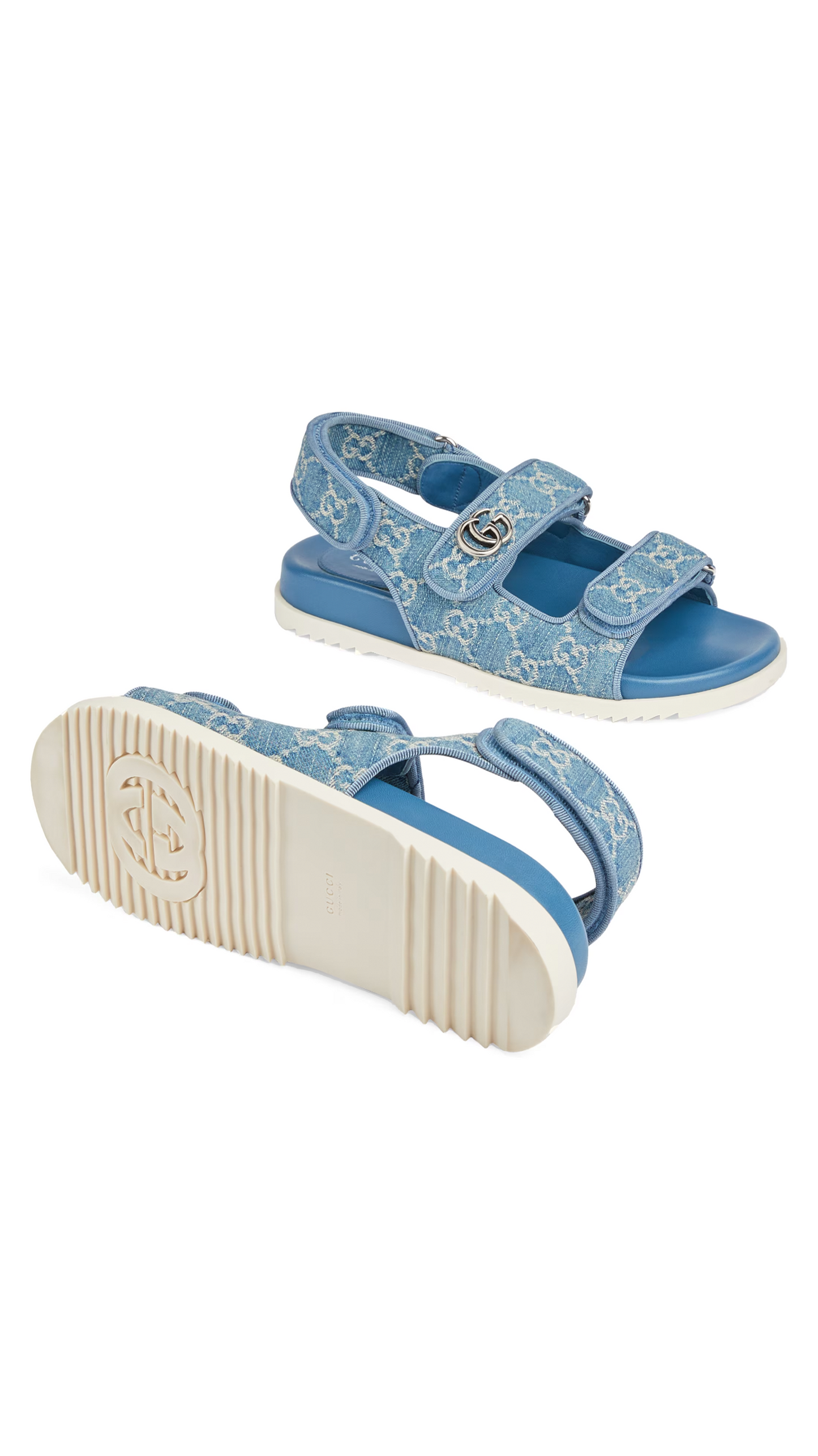 Double GG Sandal - Blue