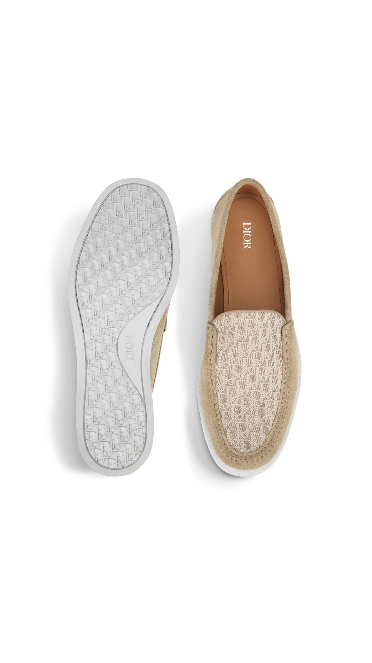 Dior Granville Suede Loafer - Beige