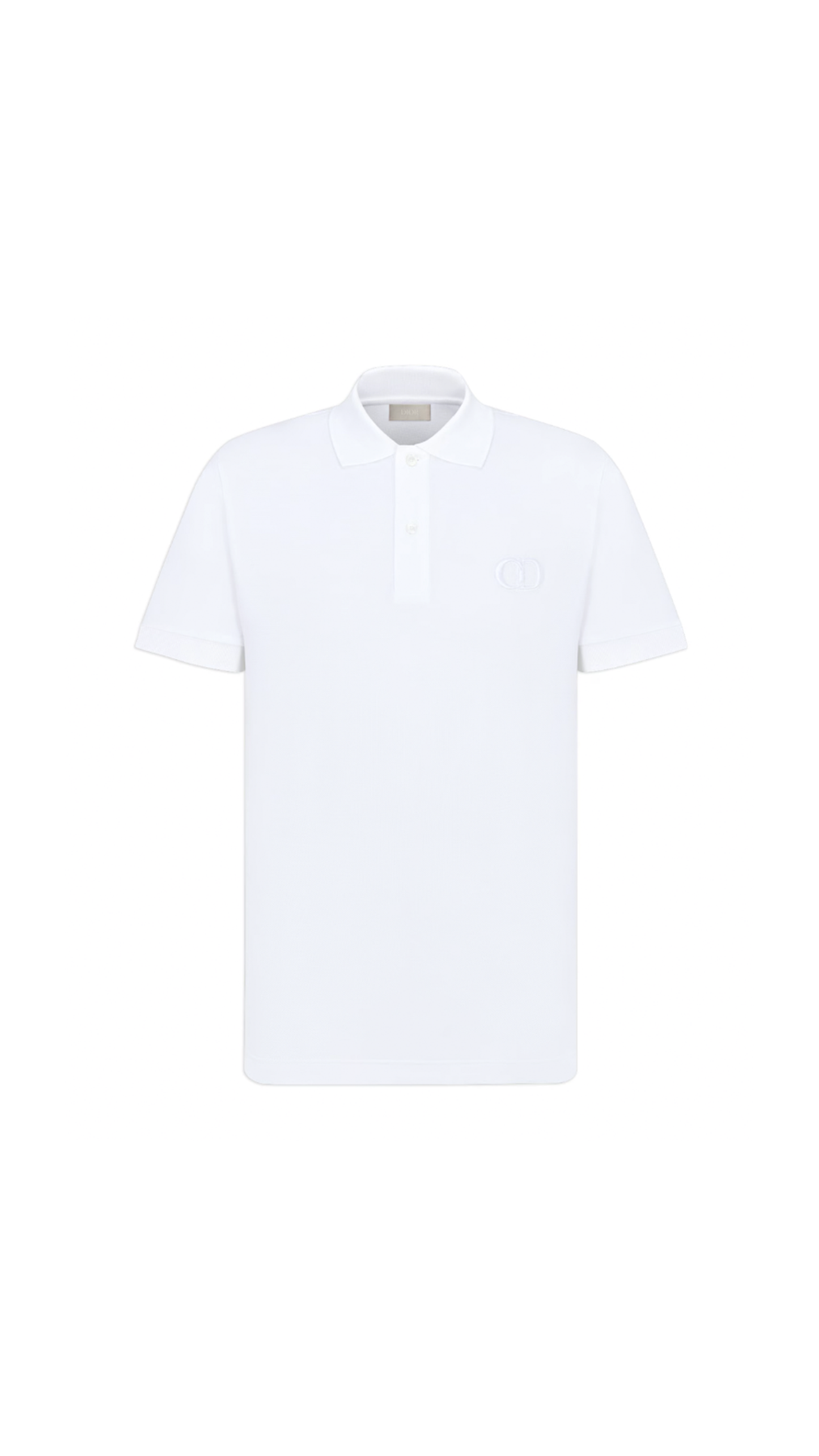 CD Icon Polo Shirt - White