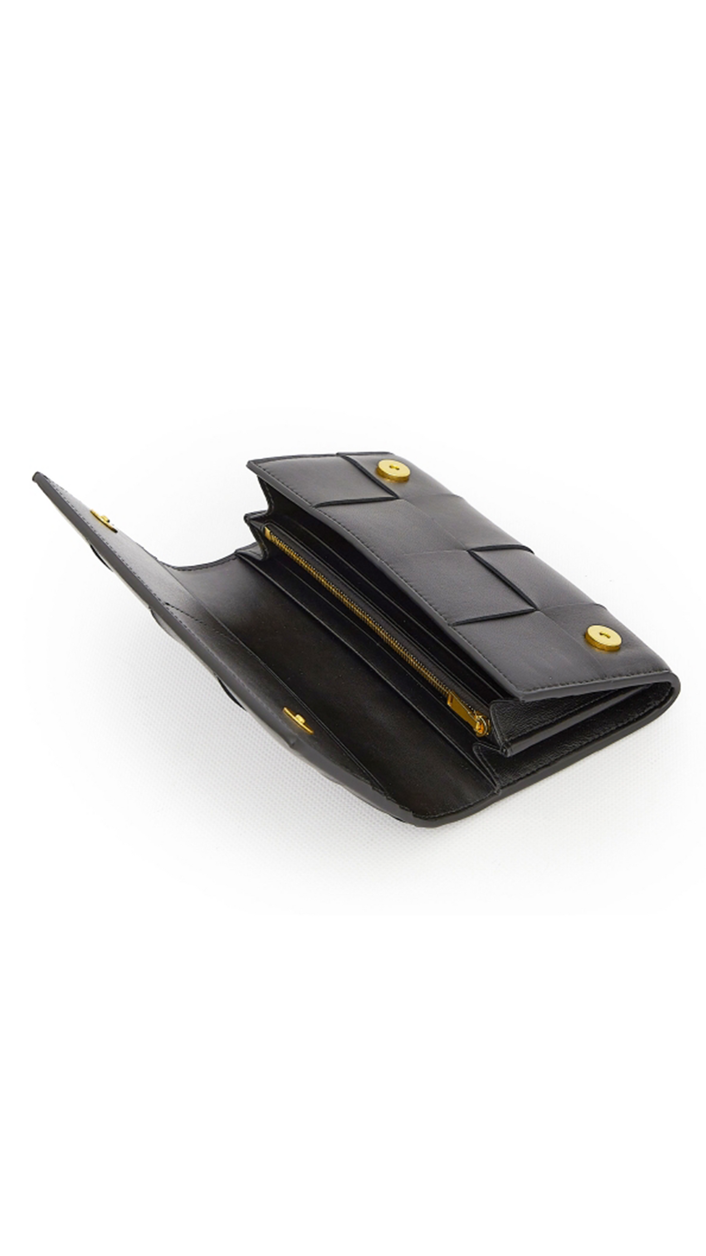 Large Cassette Wallet - Black