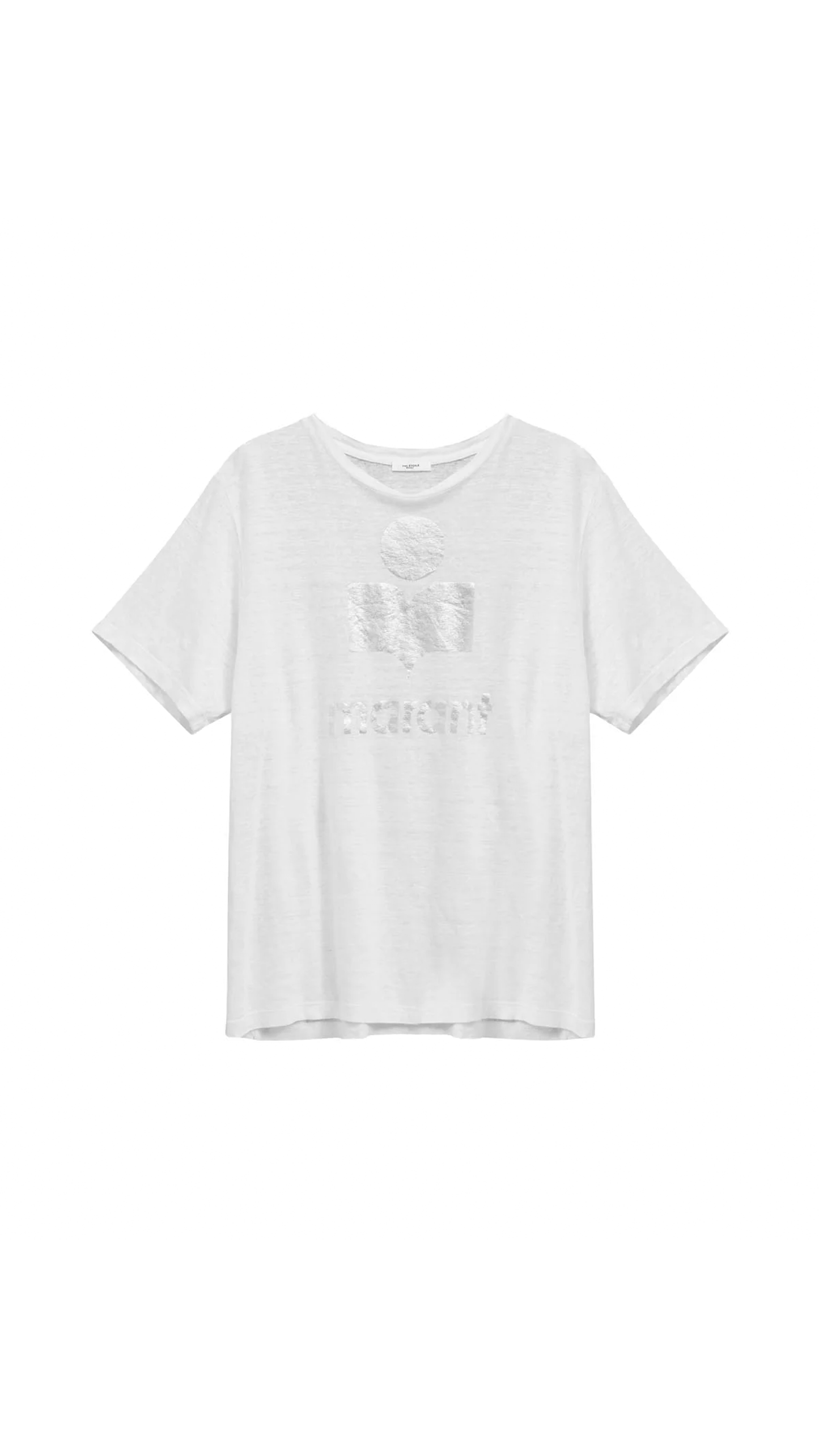 Zewel Tee-Shirt - white/Silver