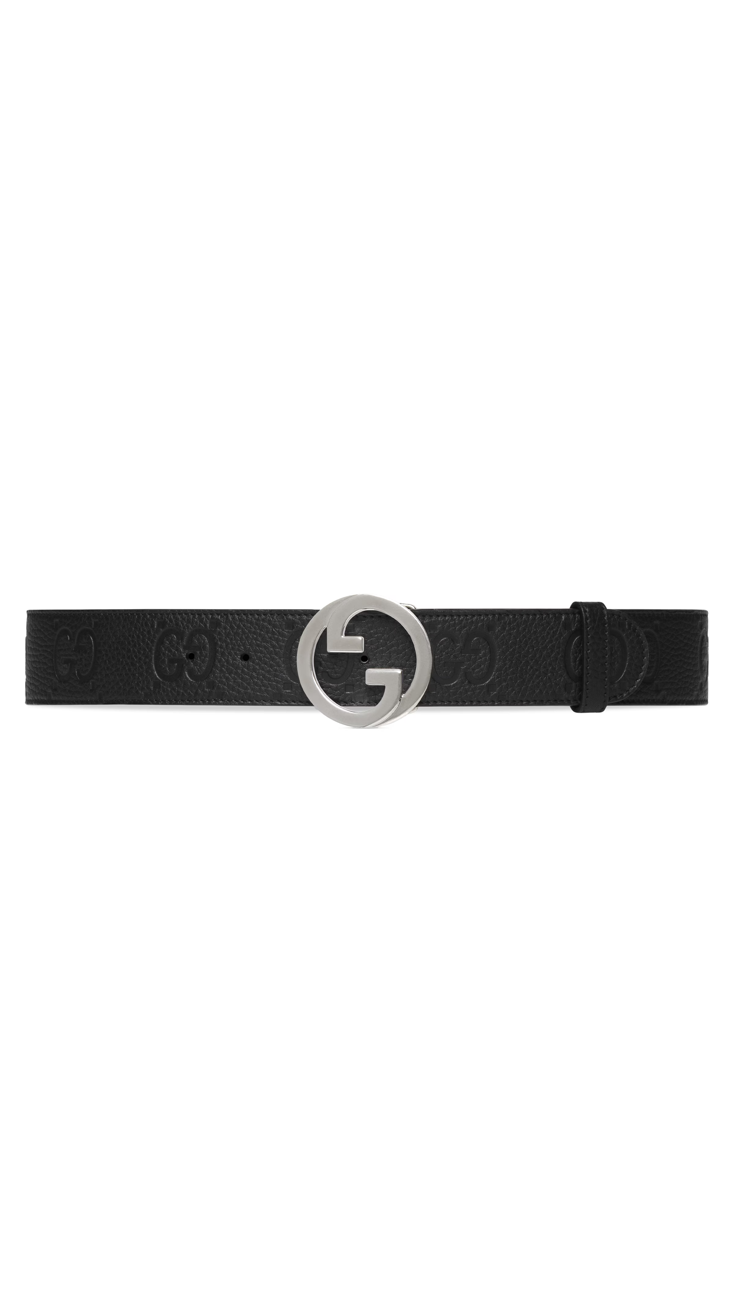 Blondie Wide Belt - Black/Silver
