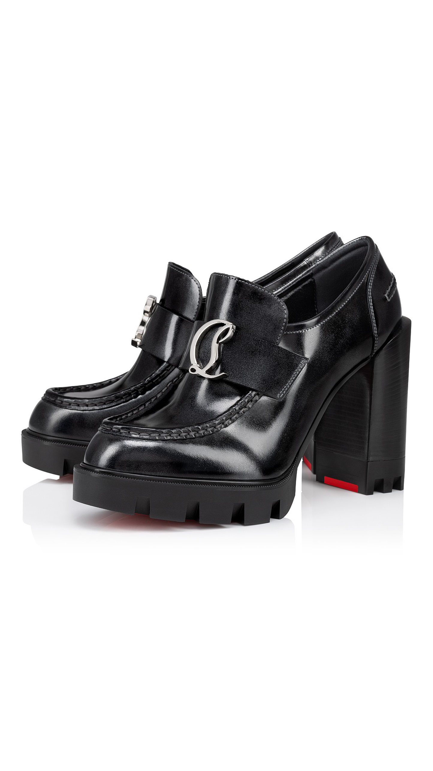 CL Mocassin Lug Alta - Black