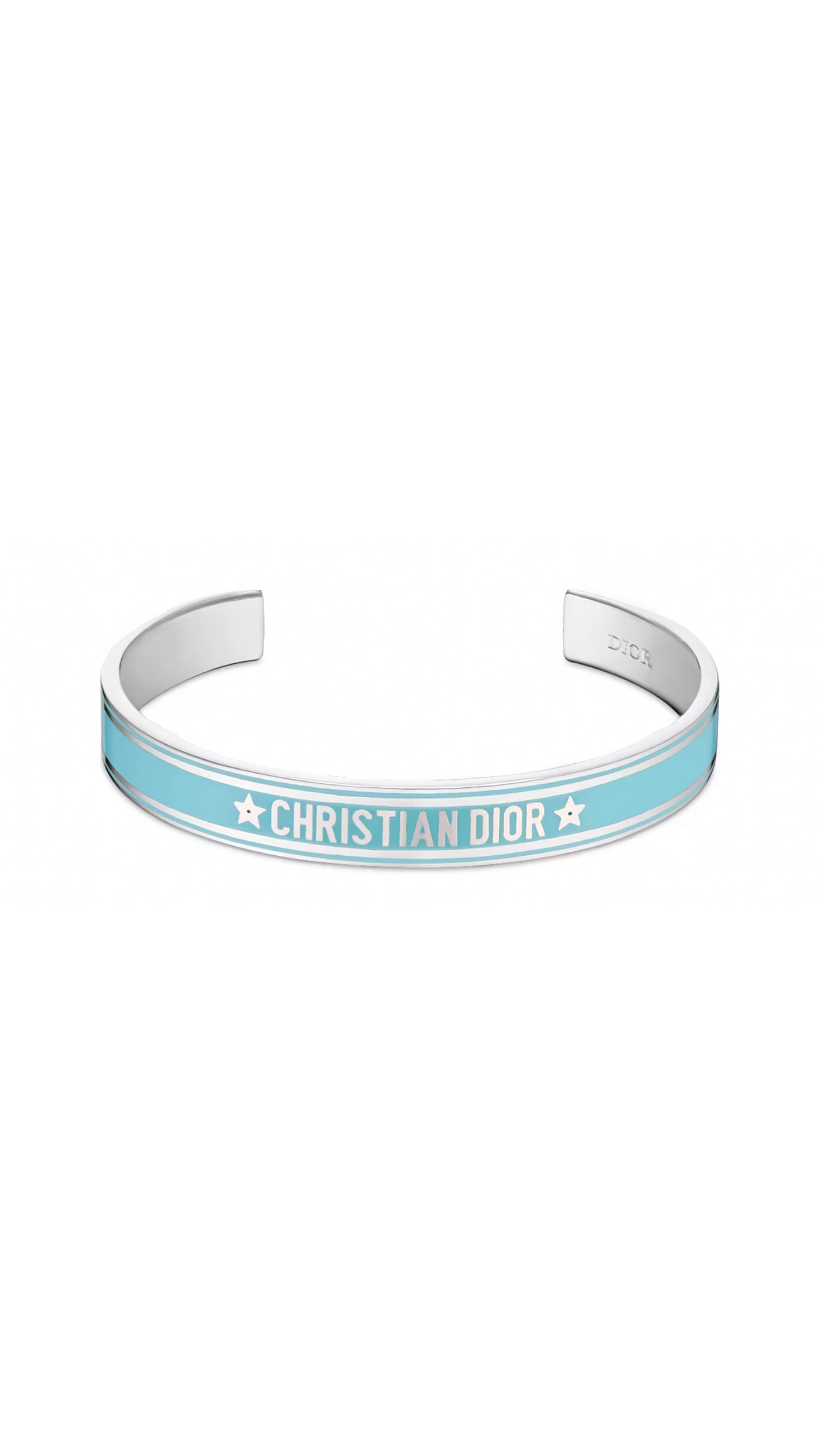 Dior Code Bangle - Silver/Turquoise