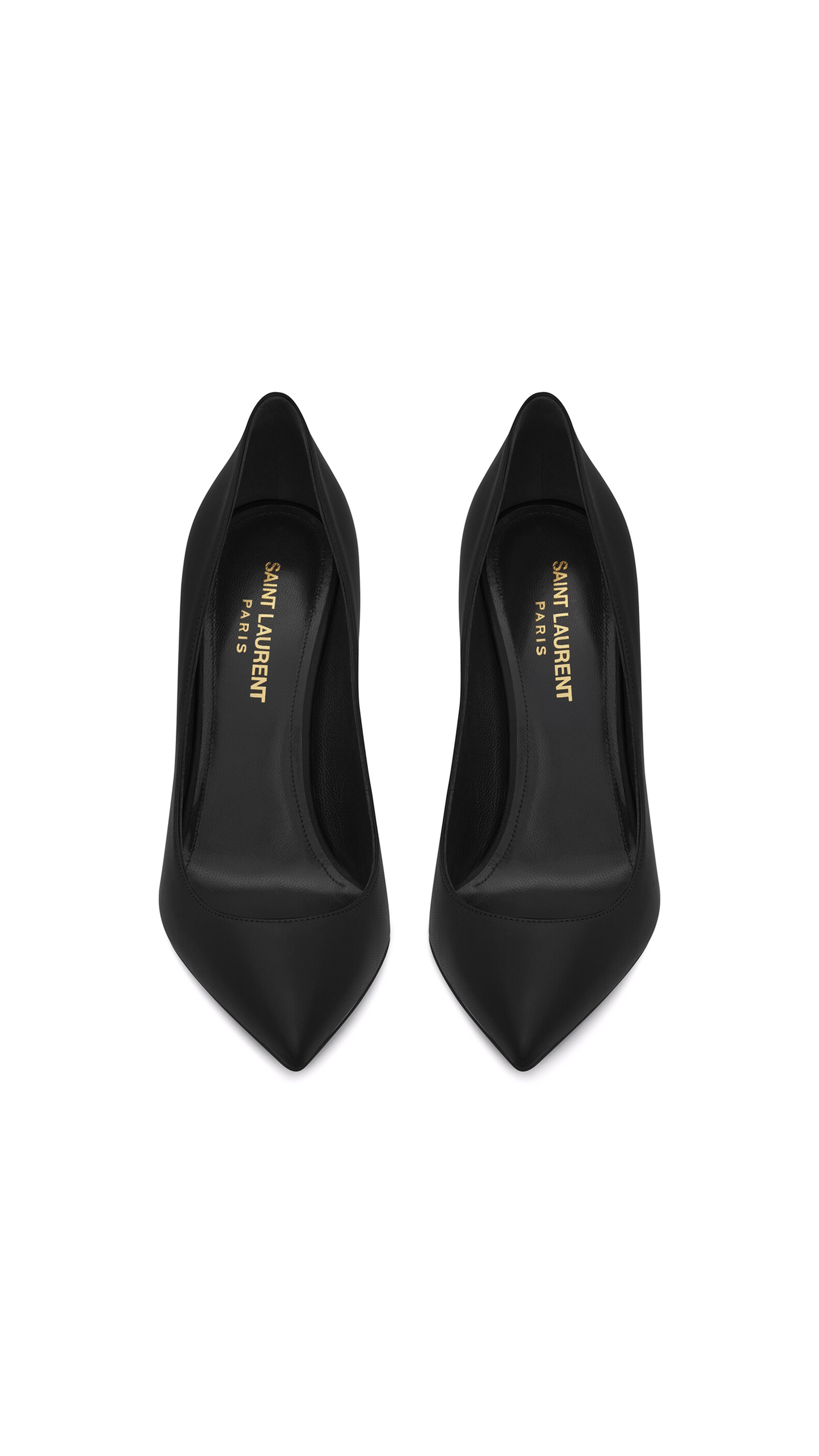 Anja Pumps in Leather - Black