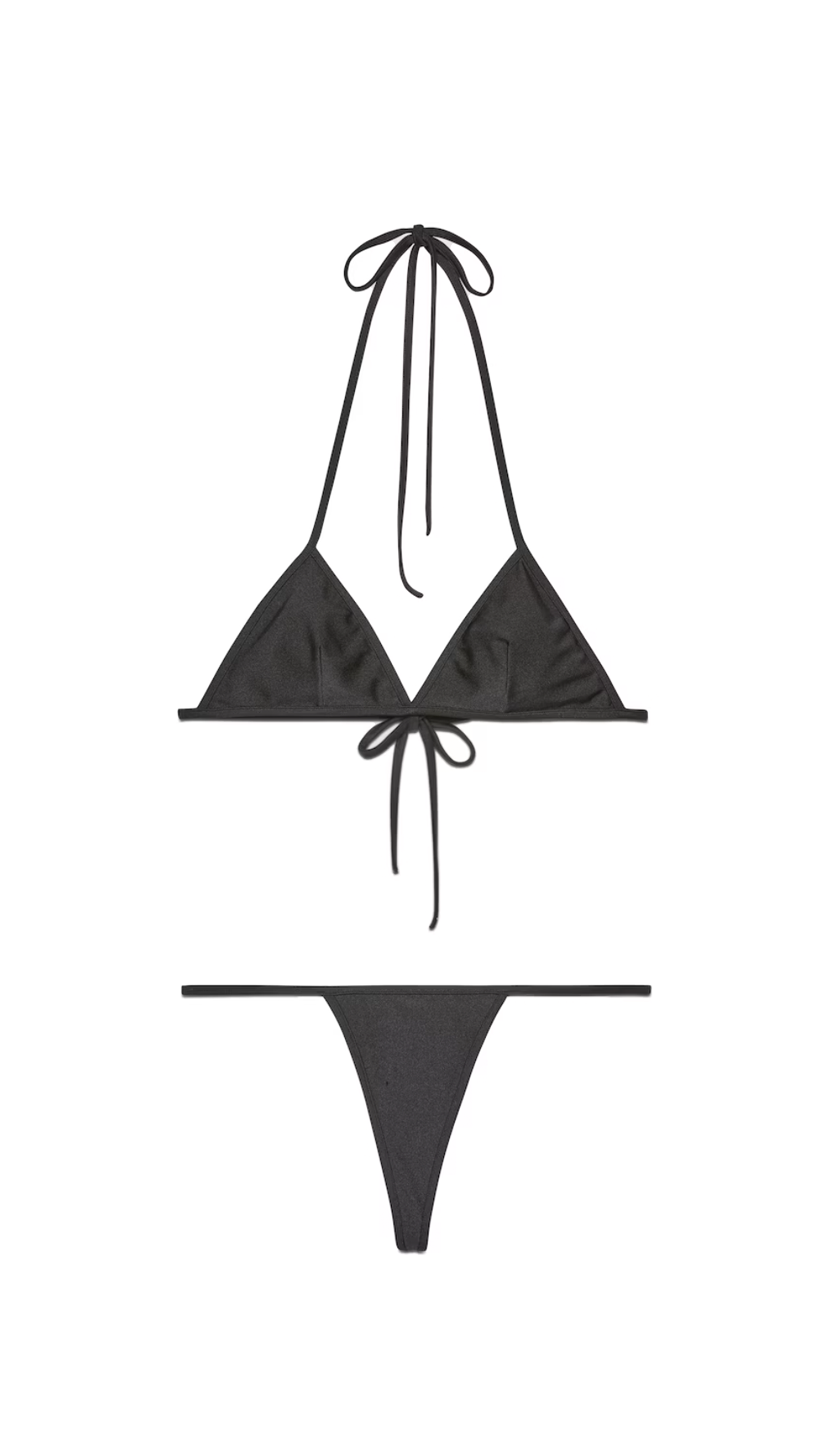 Interlocking G Jersey Bikini - Black