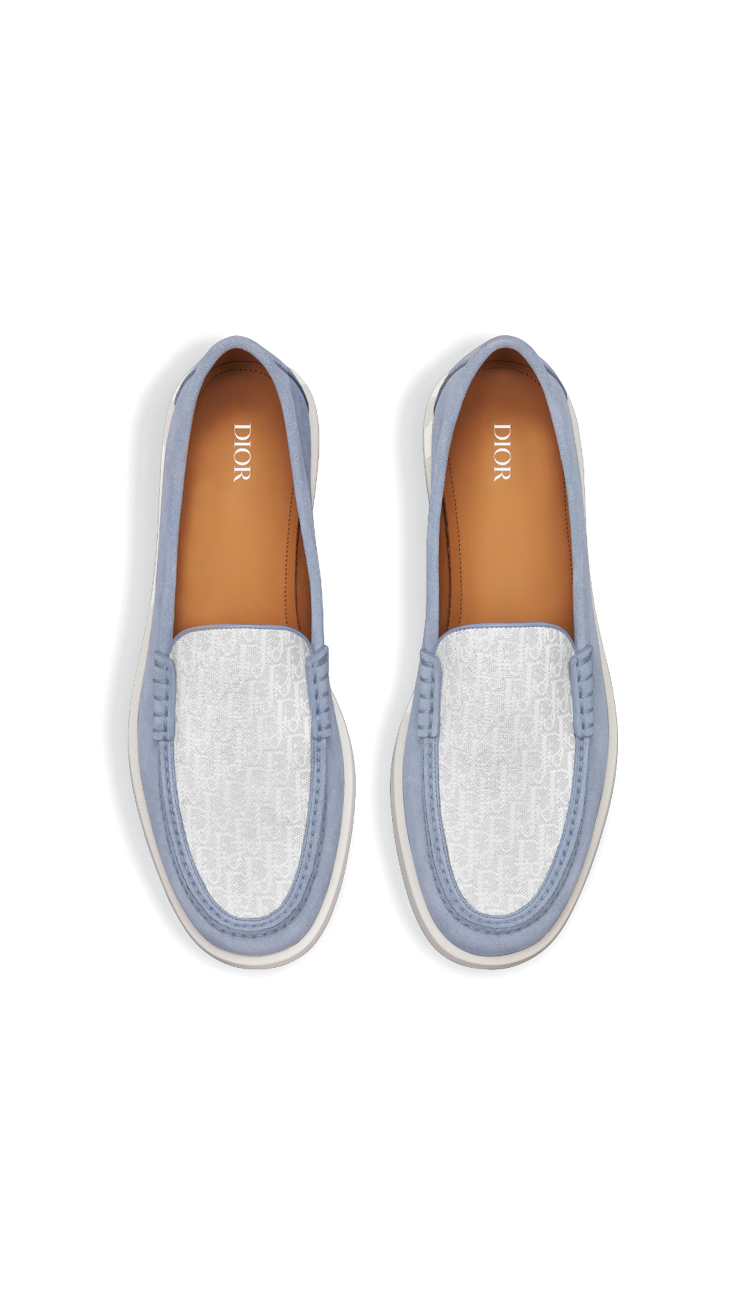 Dior Granville Suede Loafer - Blue Gray