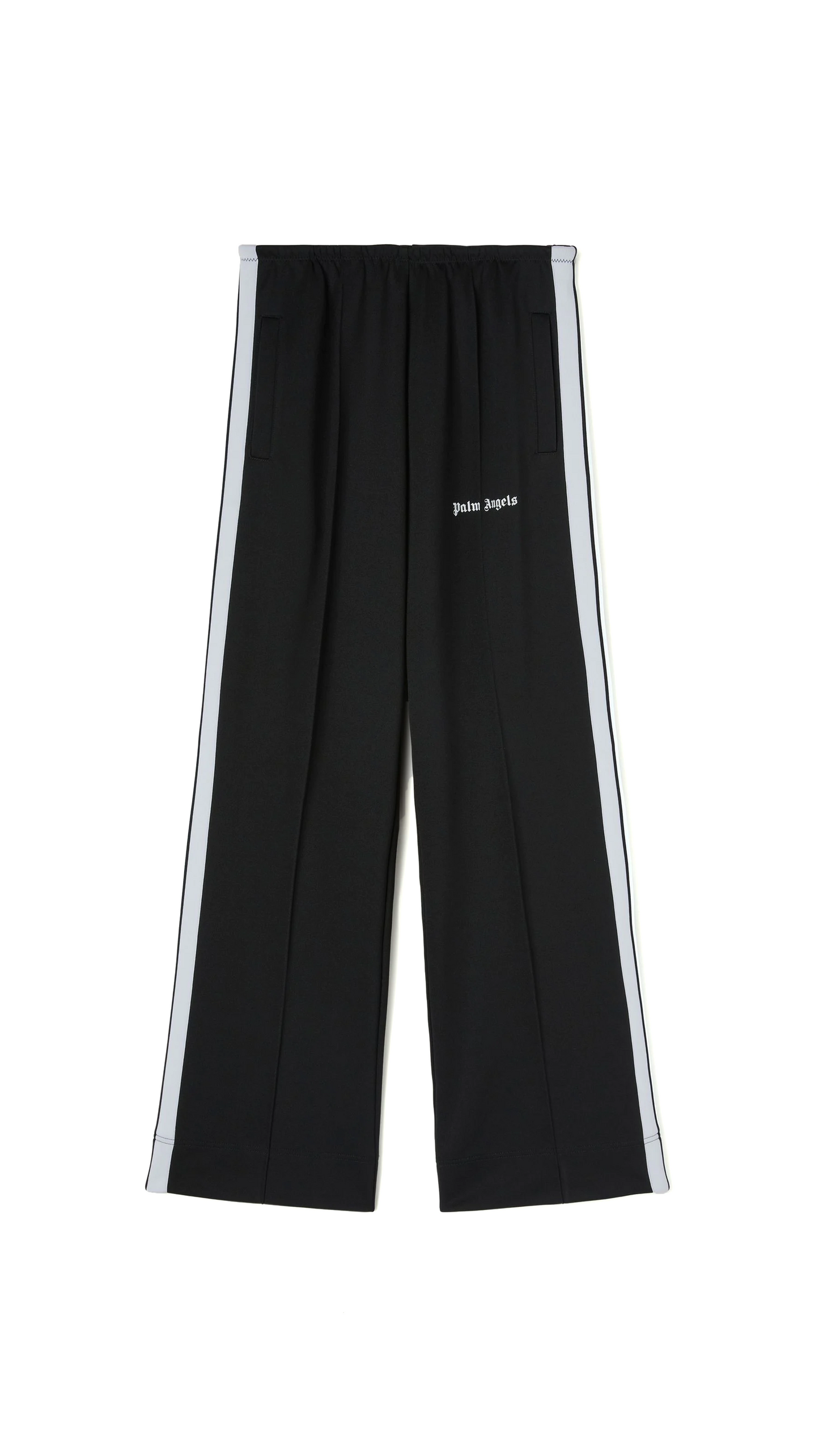 Loose Track Pants - Black/White