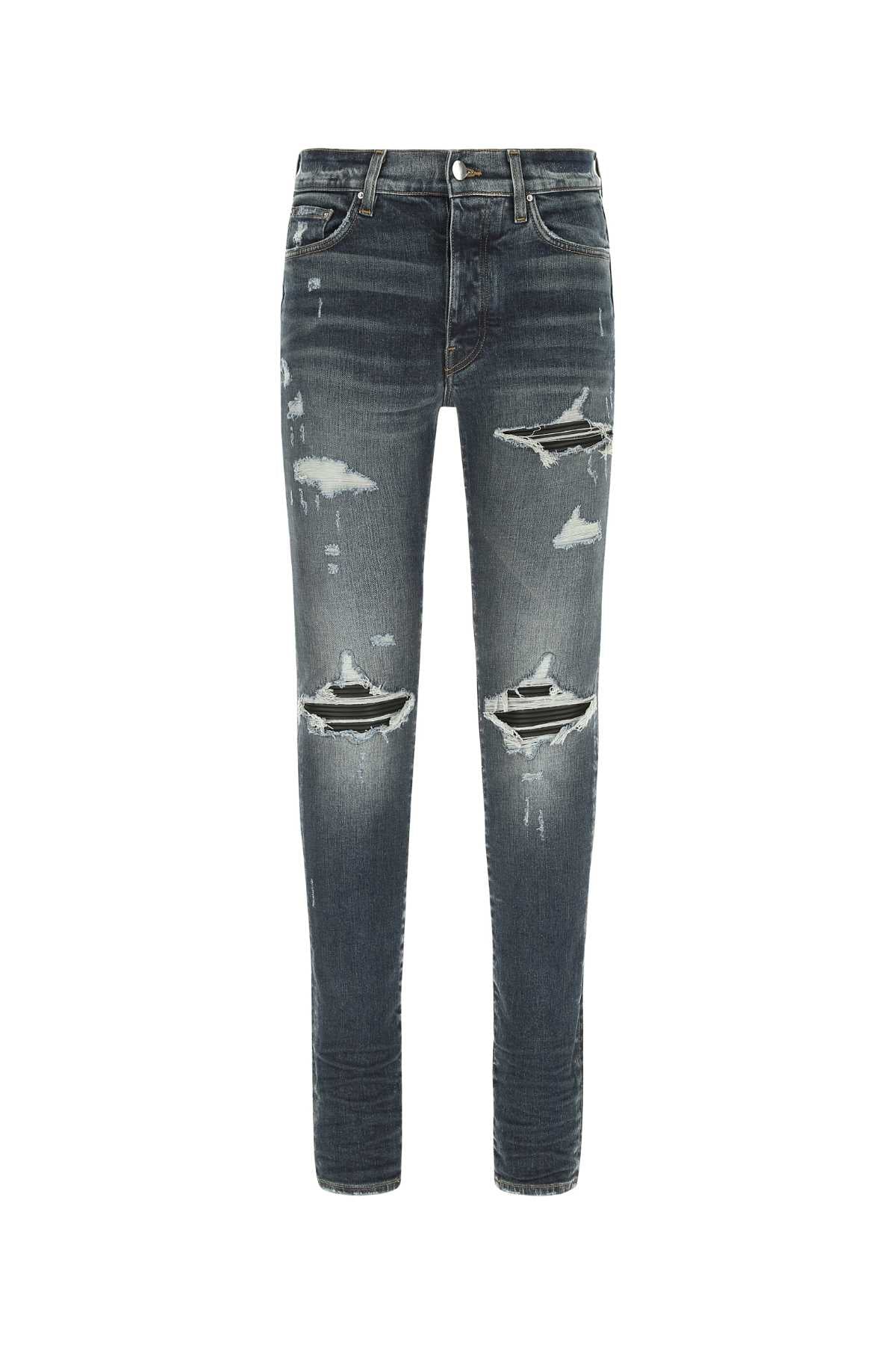 Broken Jeans - Deep Classic Indigo