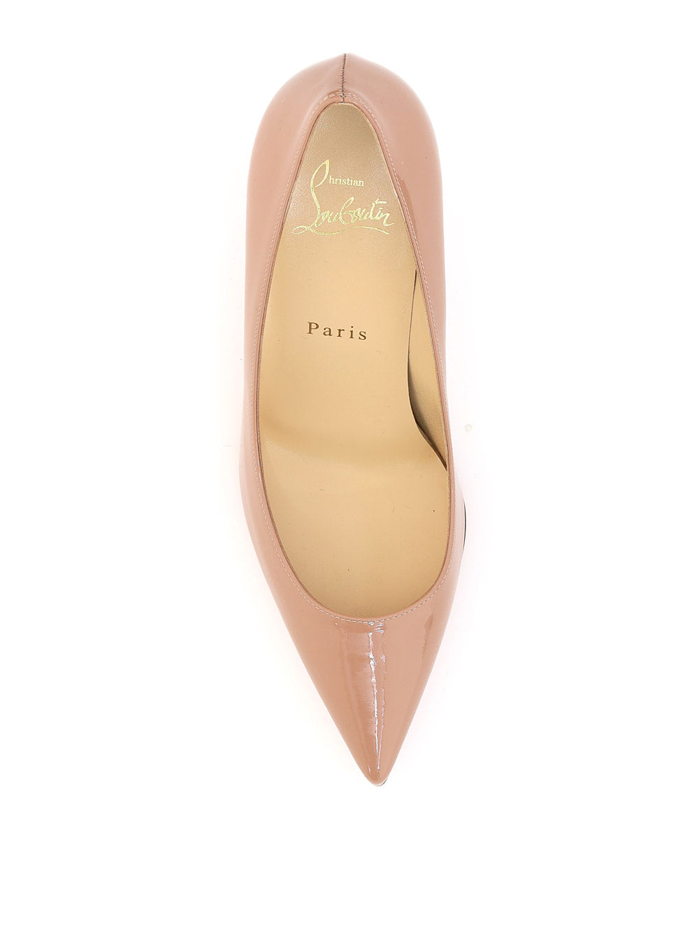 Kate Patent Pump - Nude