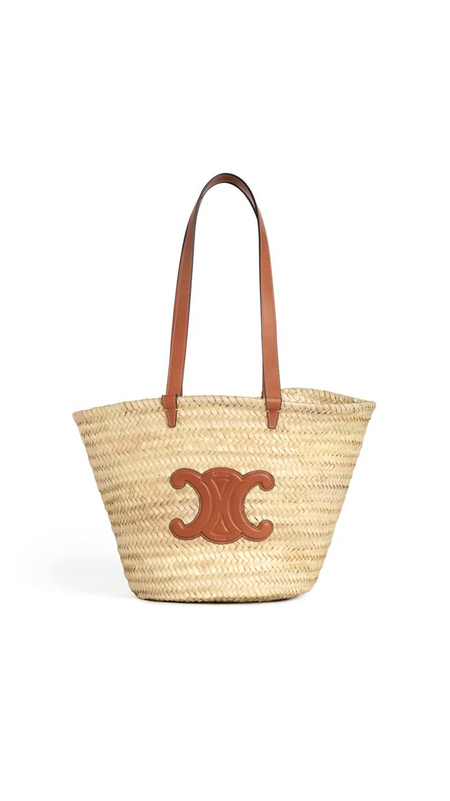 Medium Triomphe Classic Panier - Tan