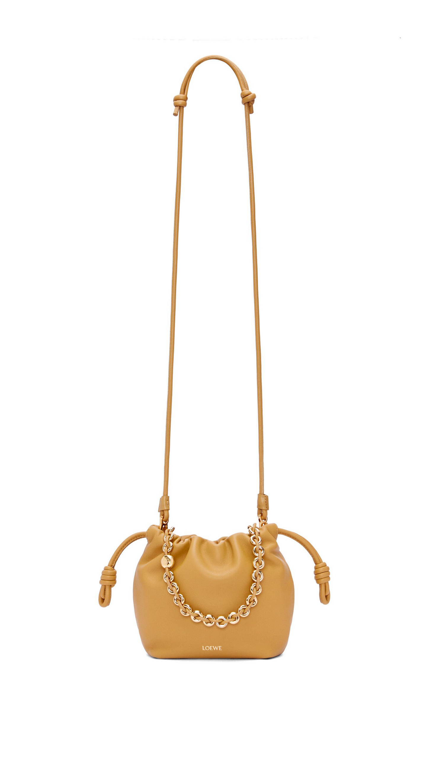 Mini Flamenco Top Handle Bag - Sahara