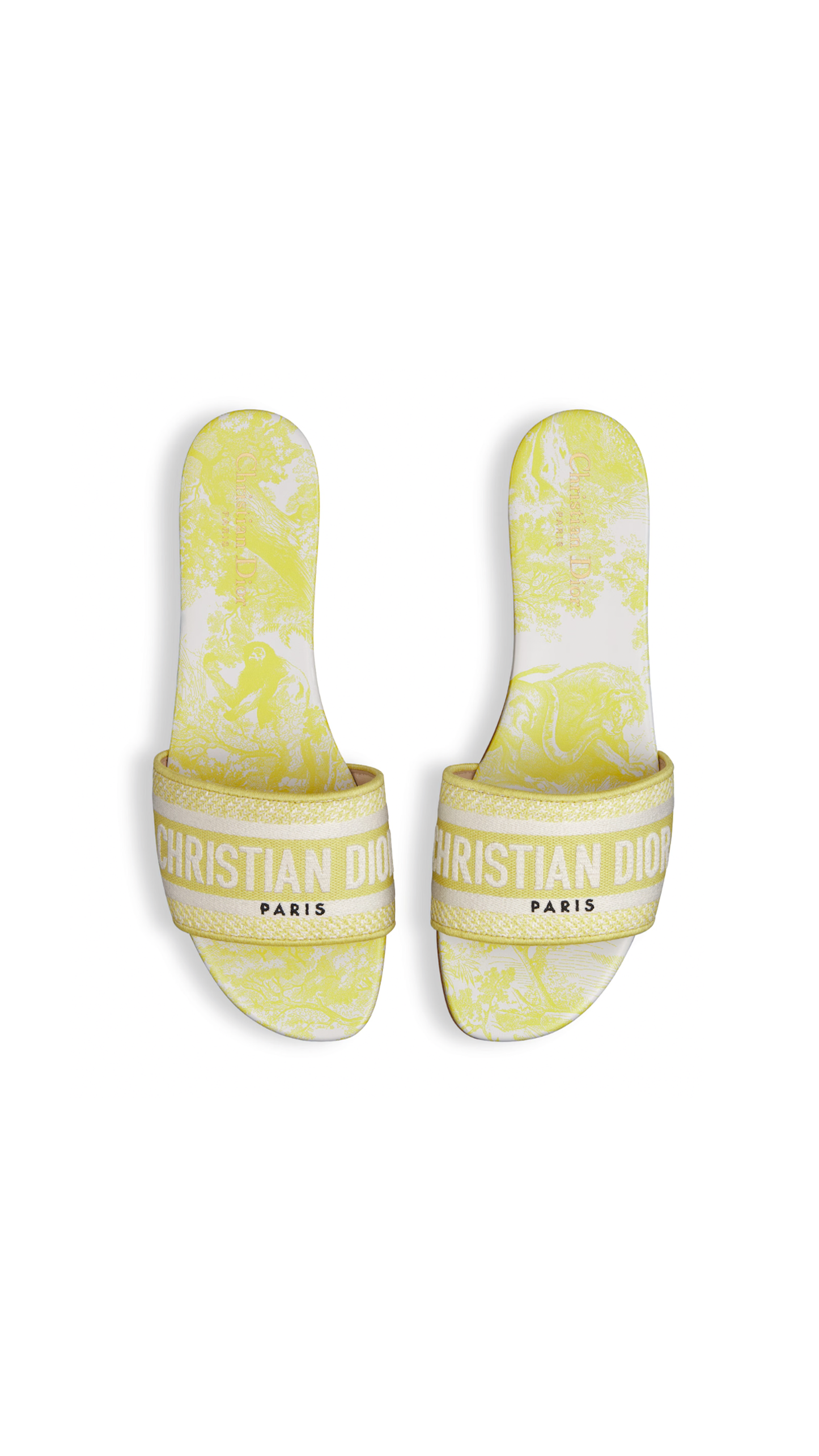 Dioriviera Dway Slide - Lemon