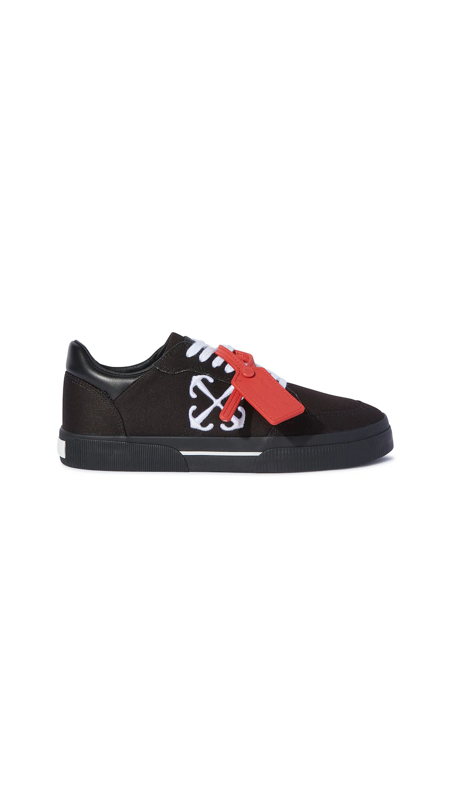 Canvas Vulcanized Sneakers - Black