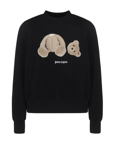 Bear Crew Sweatshirt - Black