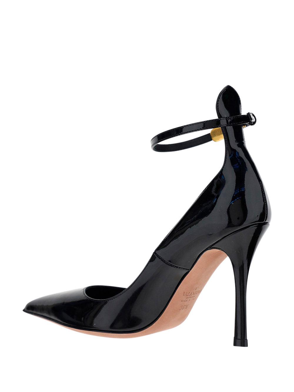 Tan-go Patent Leather Pump 100mm - Black