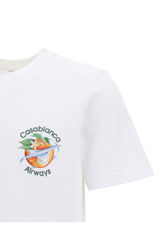 Casablanca Airways T-Shirt - White