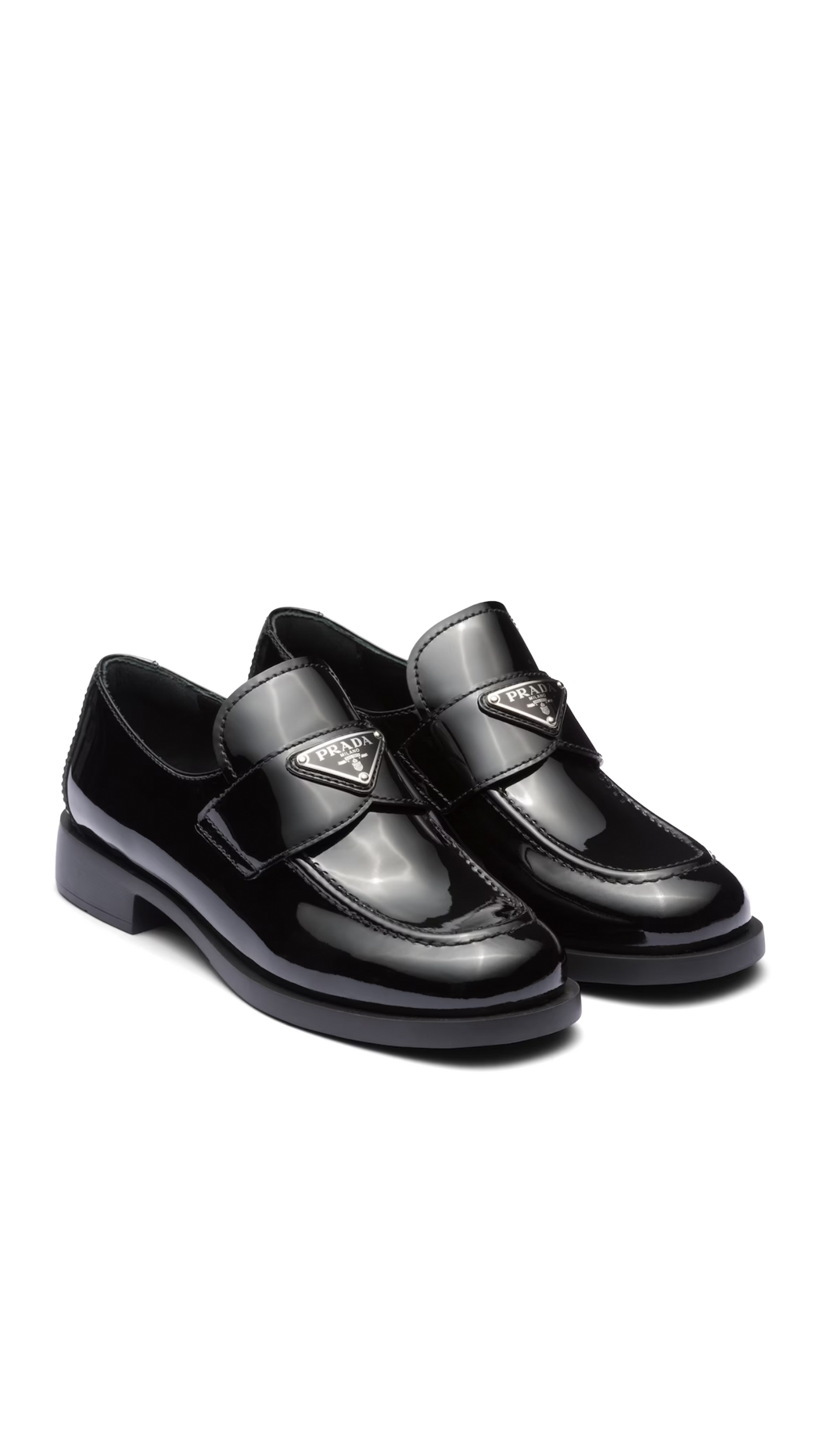 Patent Loafers - Black