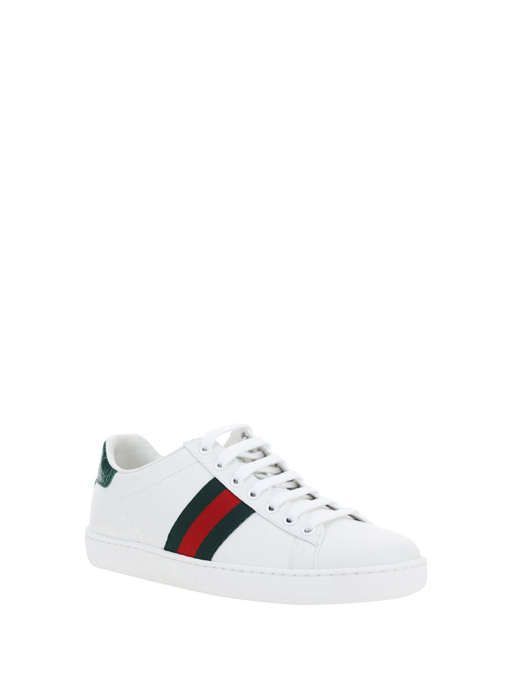Ace Leather Sneaker - White