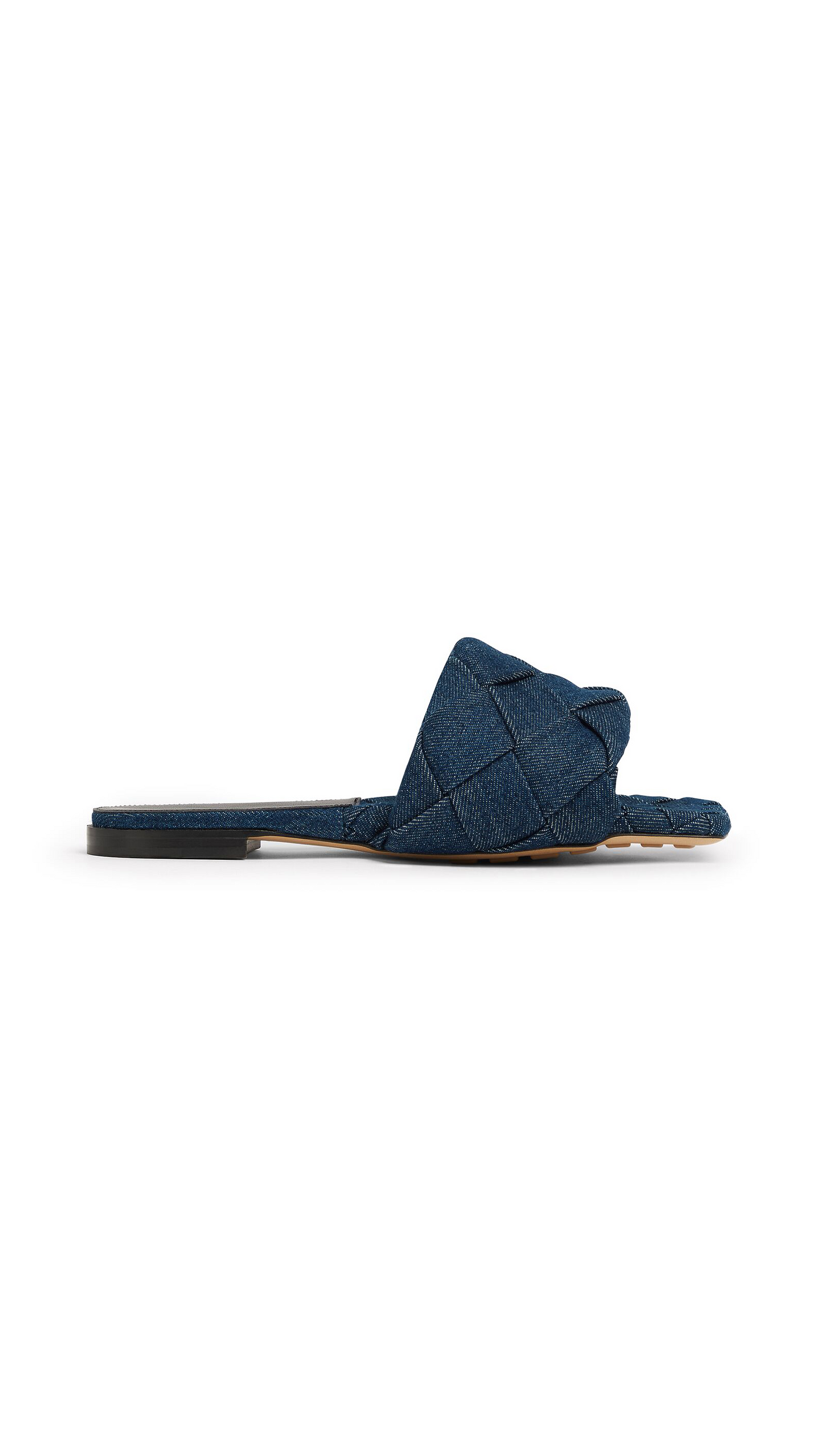 Lido Flat Denim Sandal - Indigo