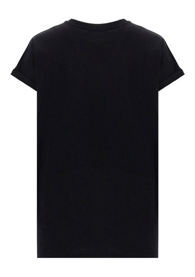Balmain T-Shirt Logo Printed - Black.