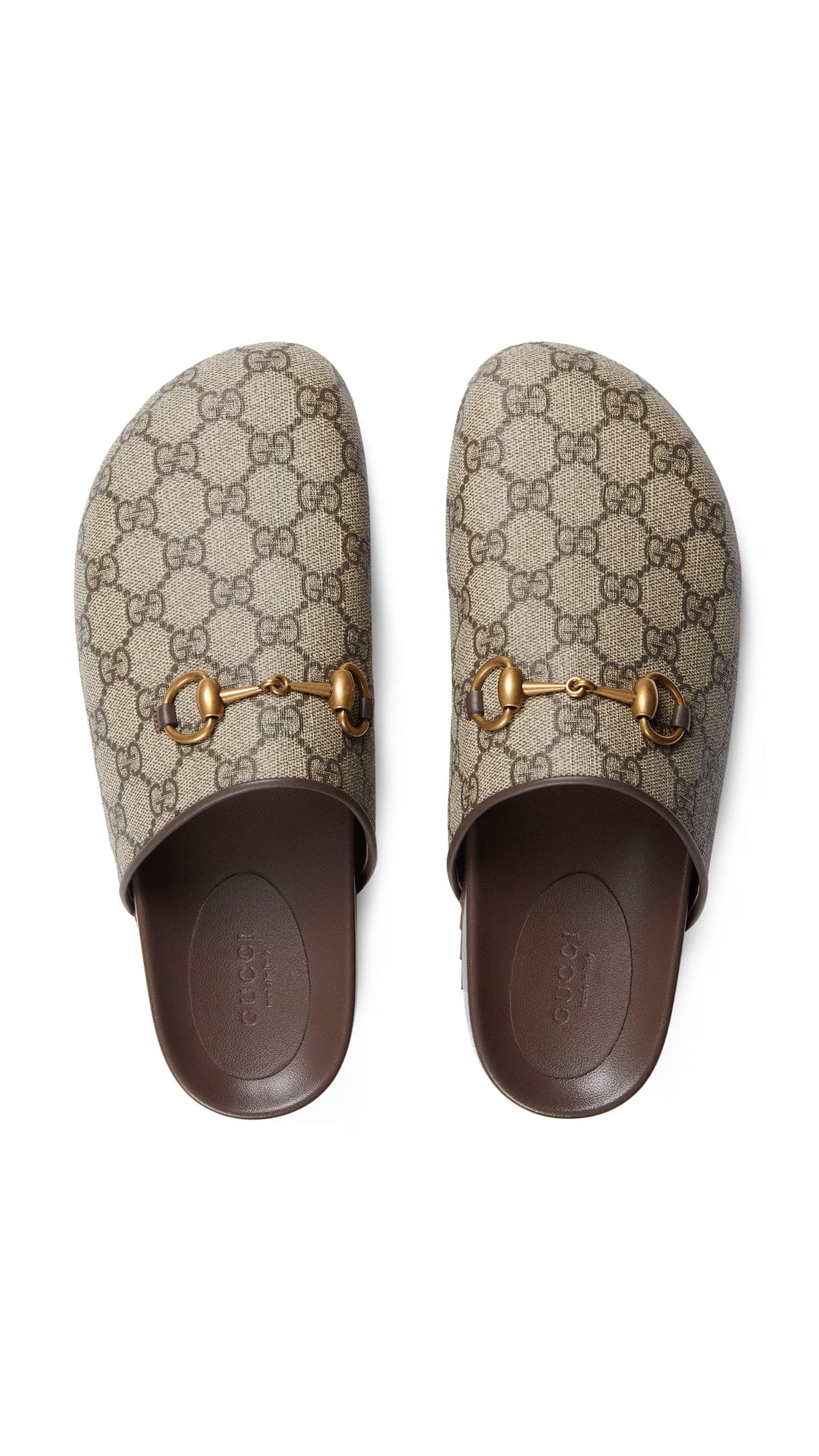 GG Supreme Horsebit Loafer - Beige/Ebony