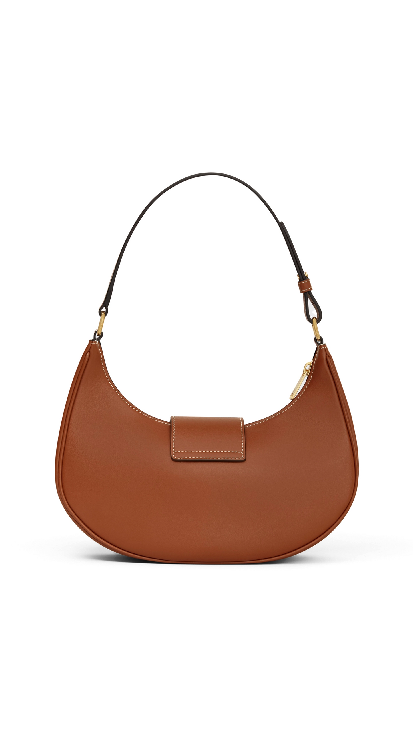 Ava Triomphe Soft Bag in Smooth Calfskin - Tan