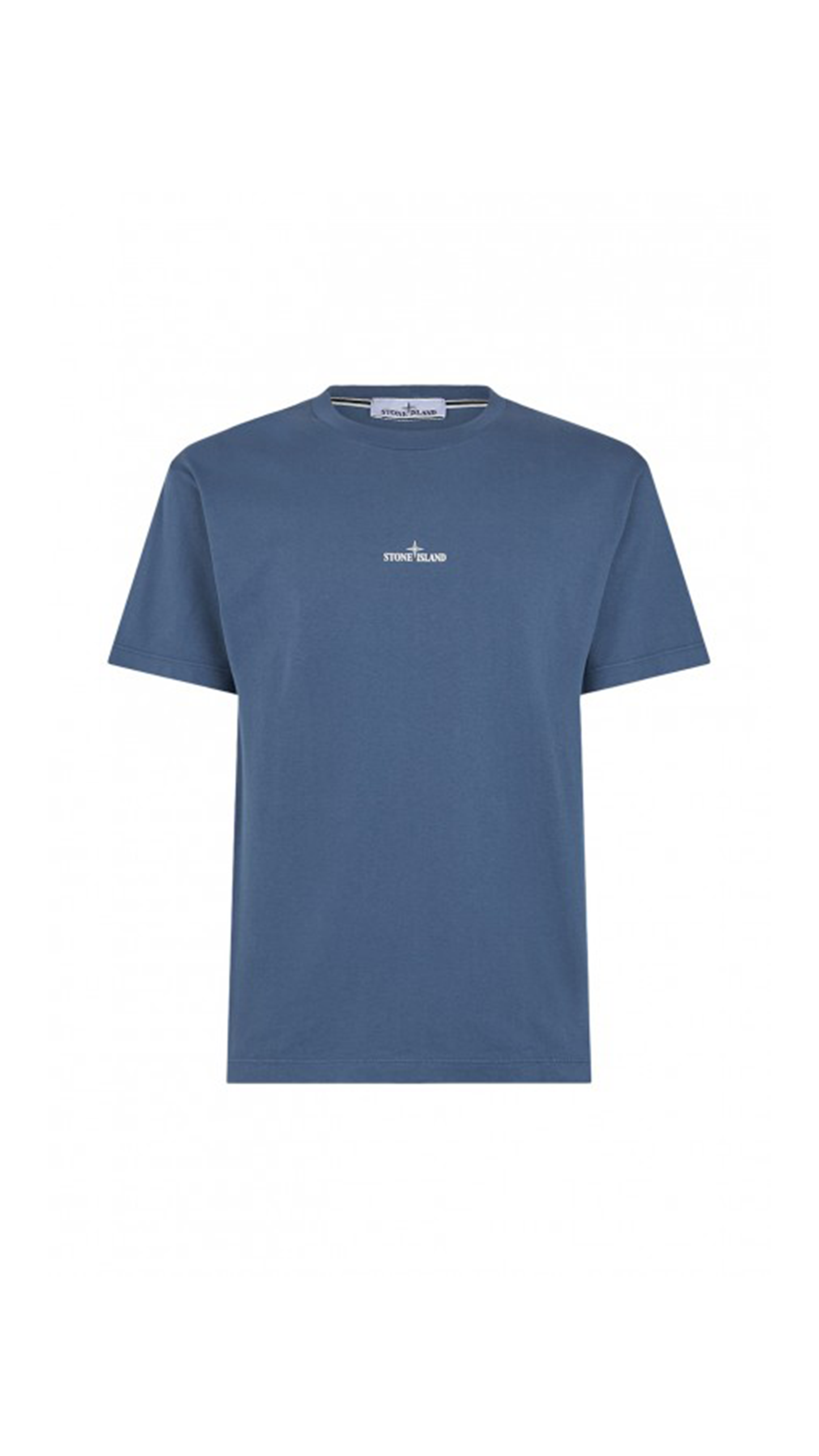 2NS89 'Institutional One' Print T-shirt - Blue/White