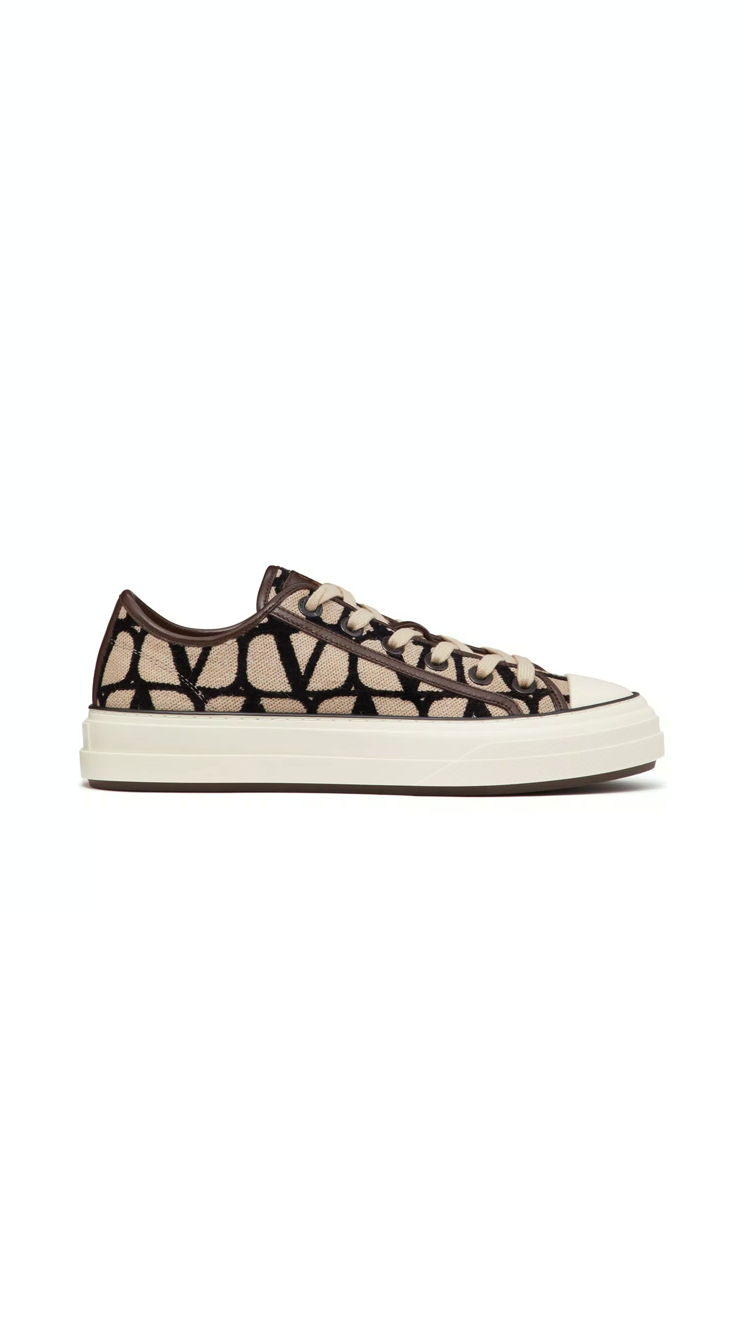 Toile Iconograph Totaloop Low-top Sneakers - Beige/Black