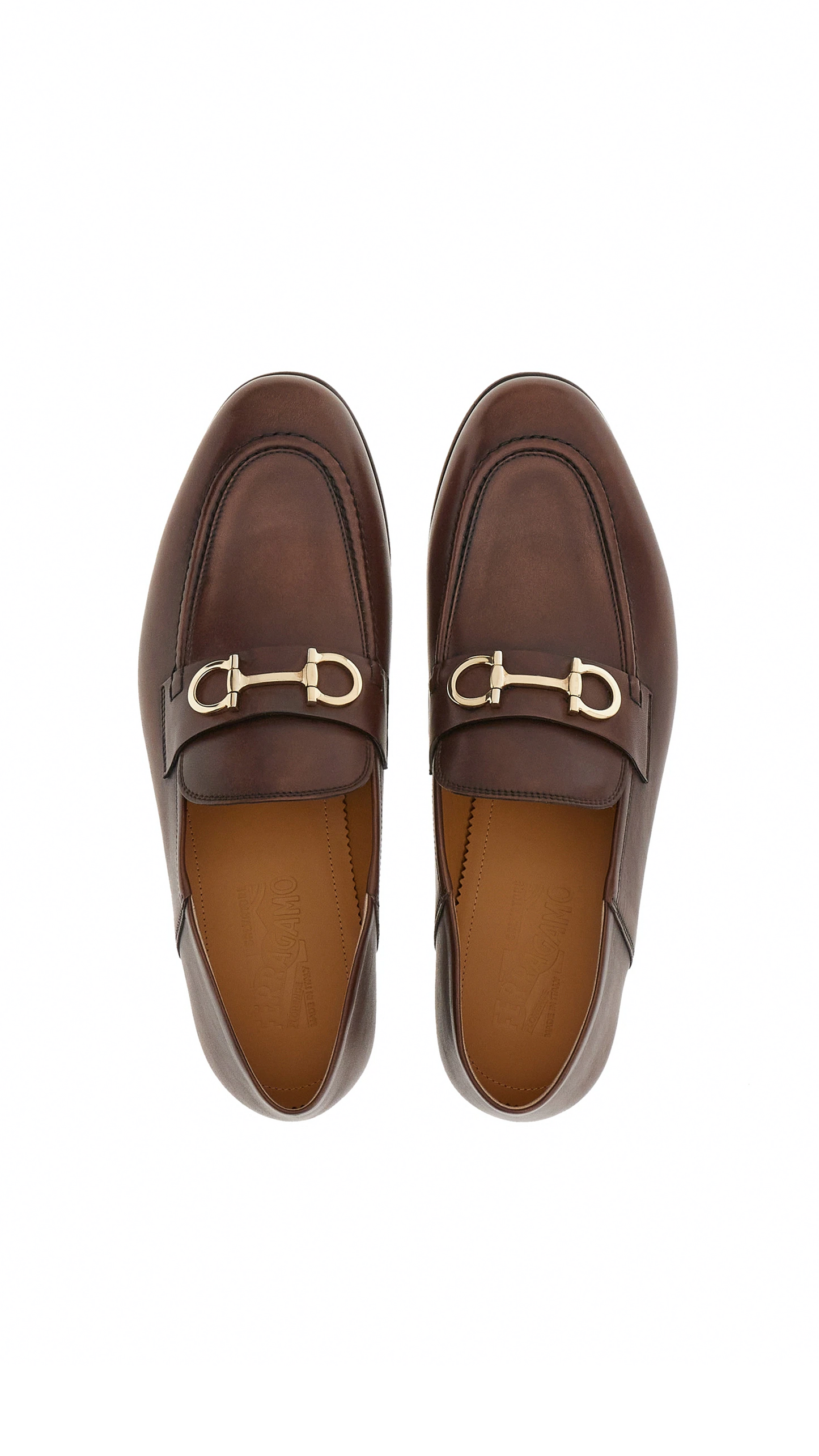 Moccasin with Gancini Ornament - Chocolate