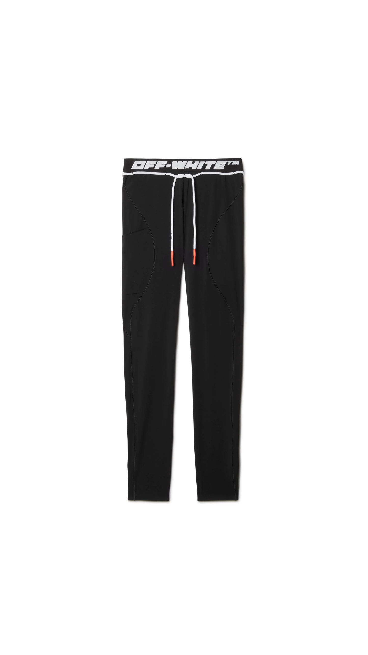 Athl Logo Band Leggings - Black