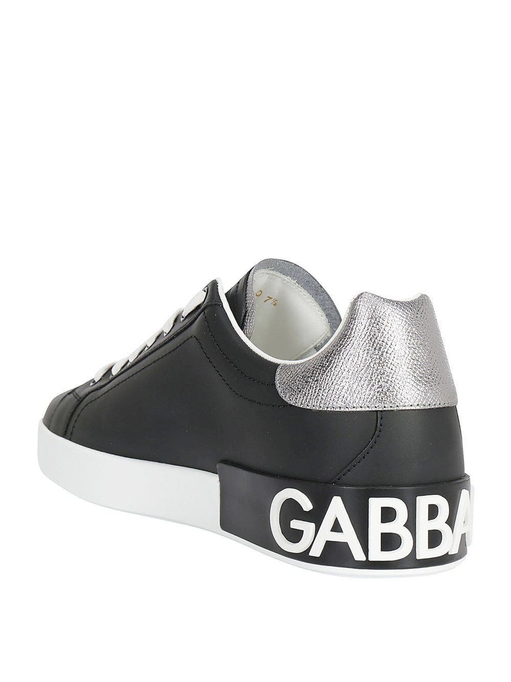 Calfskin Nappa Portofino Sneakers - Black -