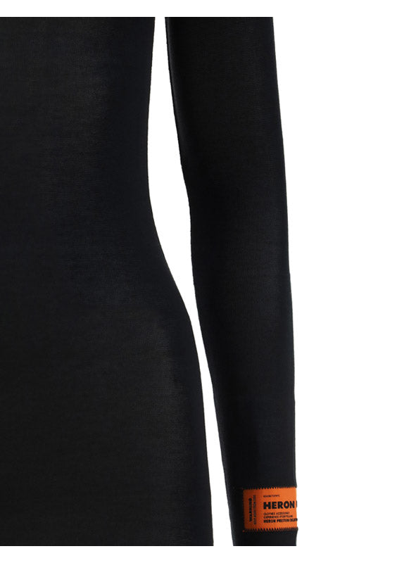 CTNMB Viscose LS Dress - Black