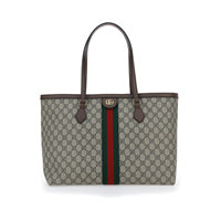 Ophidia GG Medium Tote - Beige/Ebony/Brown