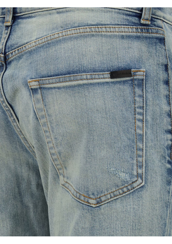 Skinny-fit Jeans in Denim - Santa Monica Blue