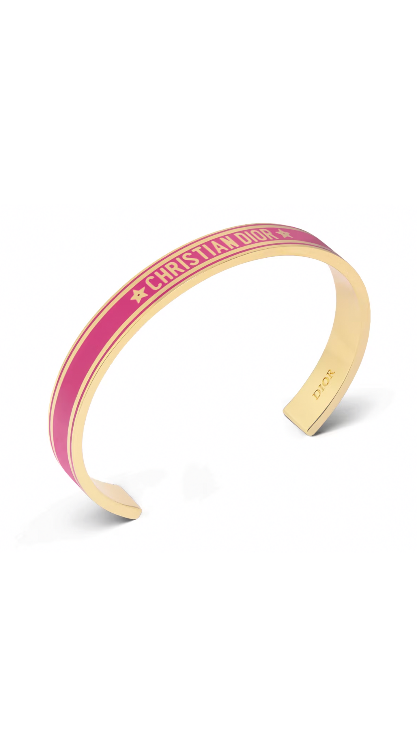 Dior Code Bangle - Rani Pink/Gold