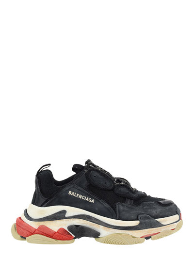 Triple S Sneakers - Black
