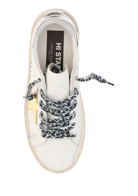 Hi Star Sneakers - White / Silver