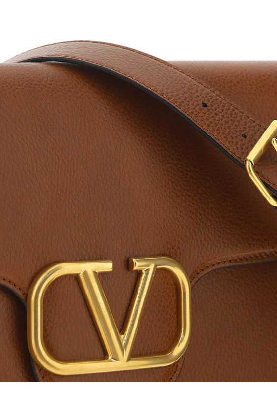 Locò Cowhide Messenger Bag - Brown