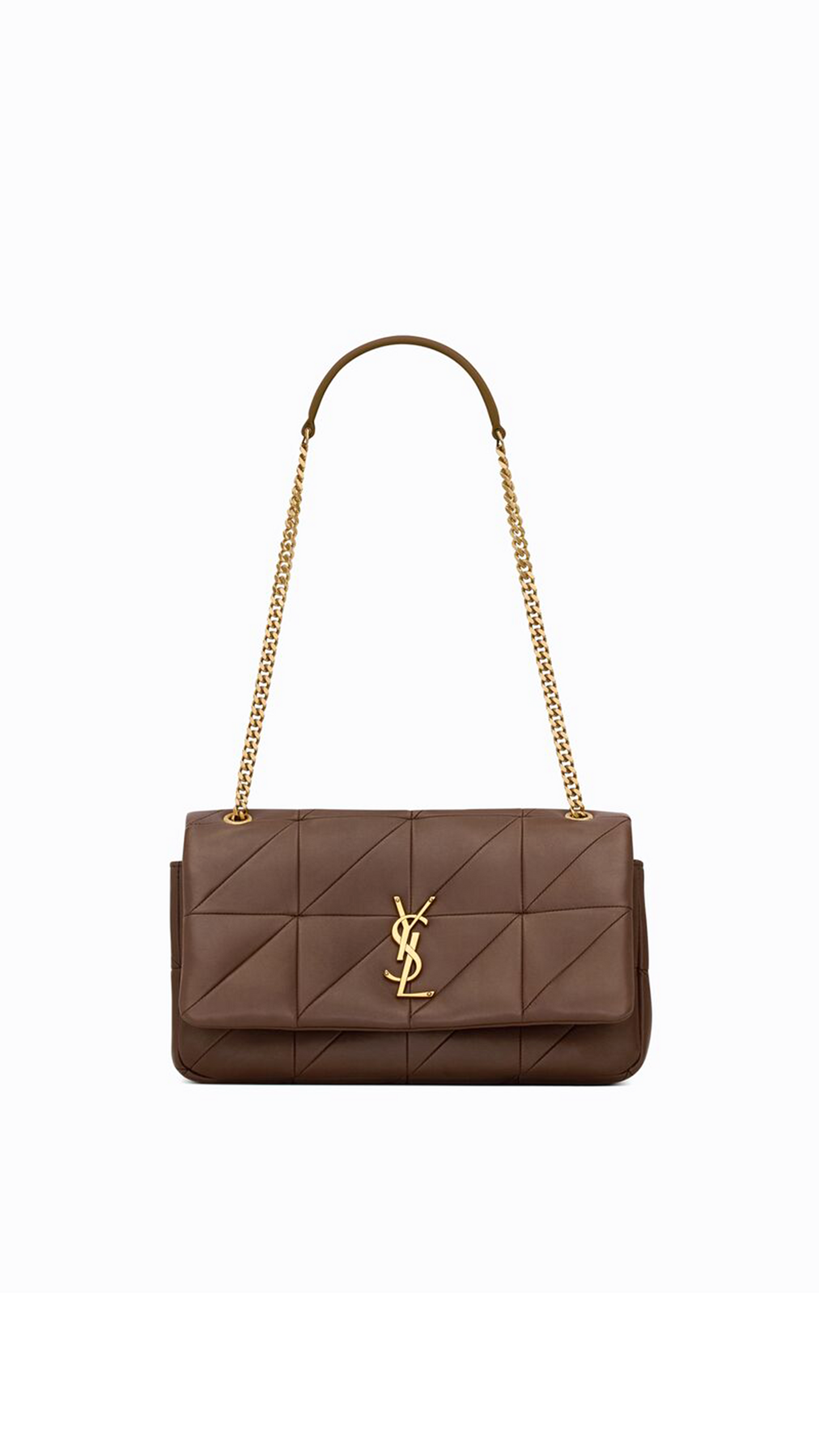 Jamie Medium in Lambskin - Dark Brown