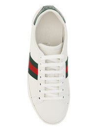 Ace Leather Sneaker - White