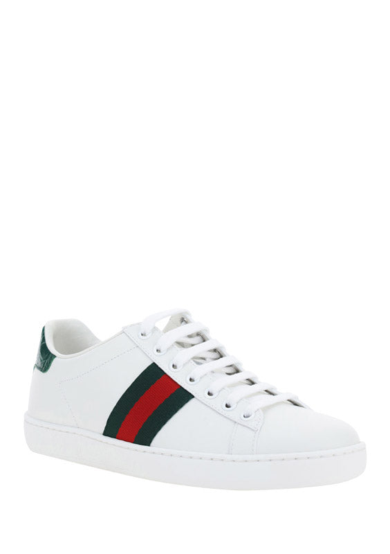 Ace Leather Sneaker - White