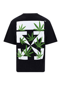 Weed Arrows T-Shirt - Black.