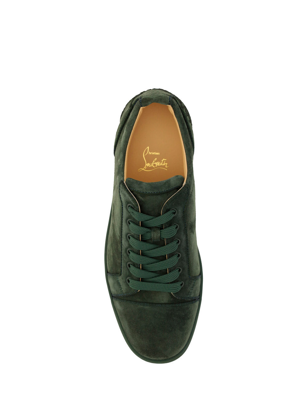 Fun Louis Junior Suede Sneaker - Green
