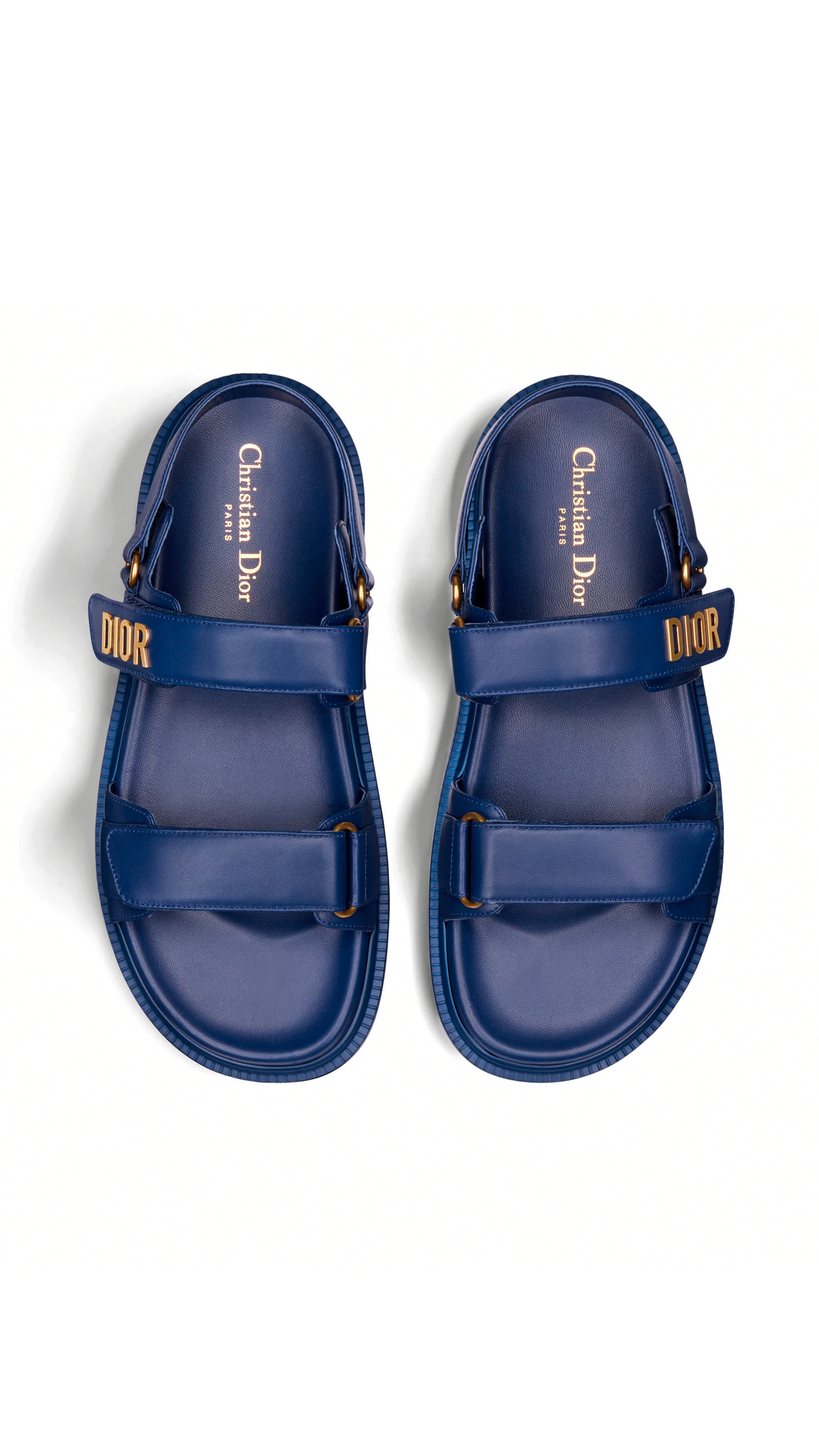 Dioract Lambskin Sandal - Royal Blue