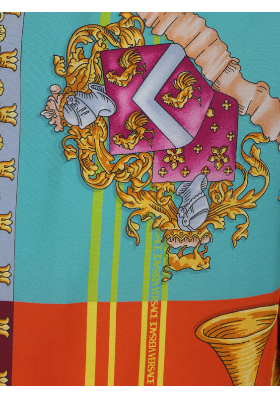 Royal Rebellion Silk Shirt - Multi