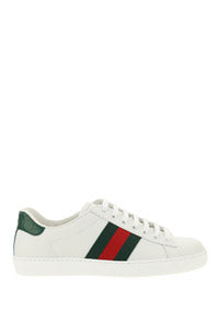 Ace Leather Sneakers - White/Green