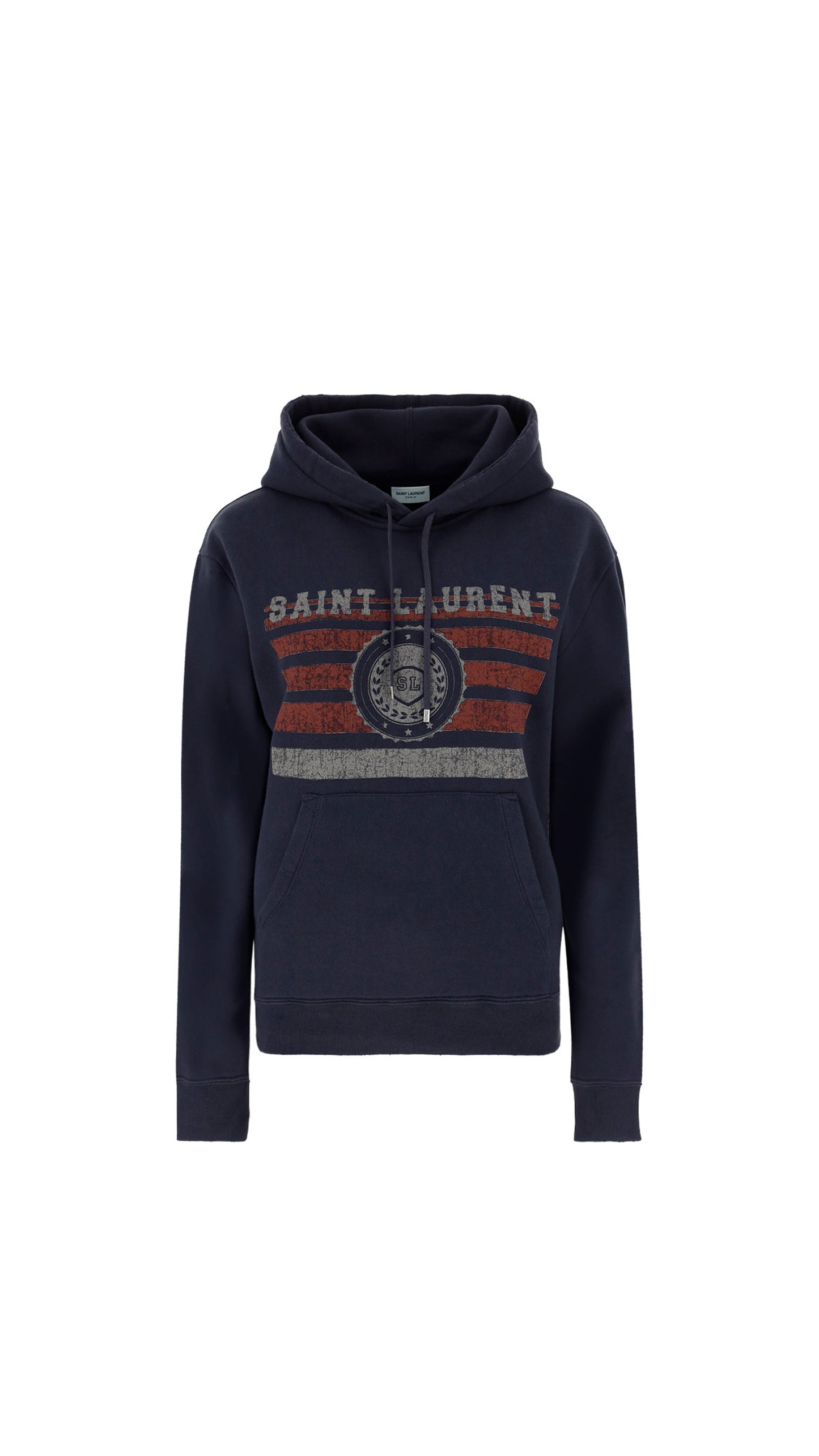 League Logo Hoodie - Navy