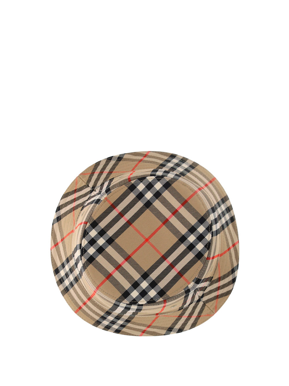Vintage Check Technical Cotton Bucket Hat